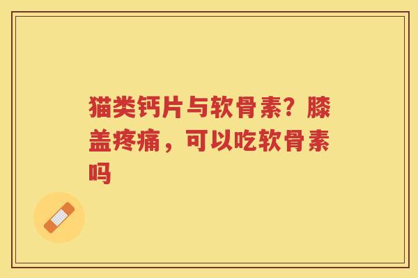 猫类钙片与软骨素？膝盖，可以吃软骨素吗