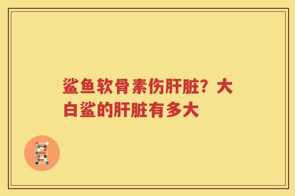 鲨鱼软骨素伤?大白鲨的有多大 鲨鱼软骨素伤?大白鲨的有多大