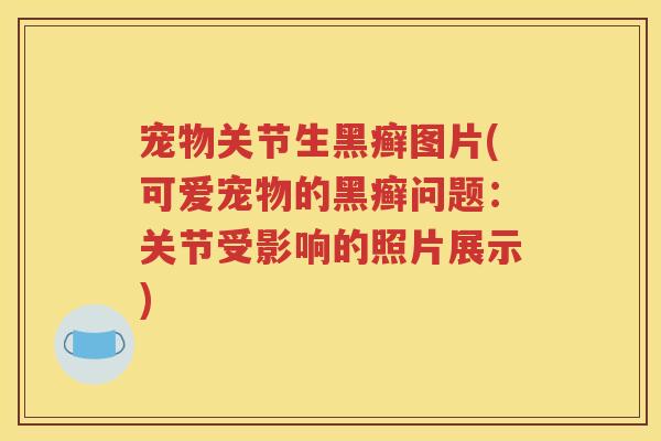 宠物关节生黑癣图片(可爱宠物的黑癣问题:关节受影响的照片展示) 宠物关节生黑癣图片(可爱宠物的黑癣问题:关节受影响的照片展示)