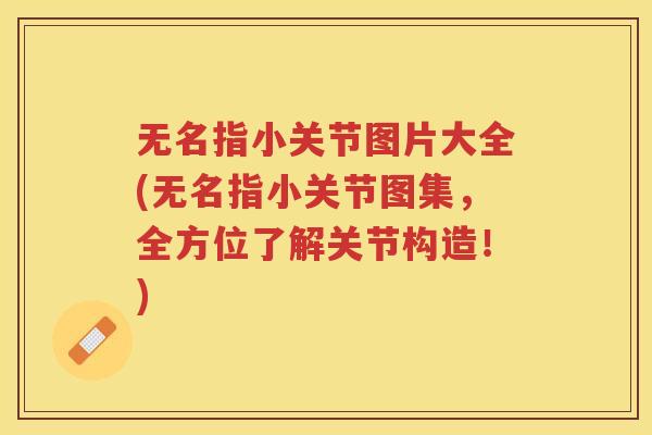 无名指小关节图片大全(无名指小关节图集,全方位了解关节构造!) 无名指小关节图片大全(无名指小关节图集,全方位了解关节构造!)