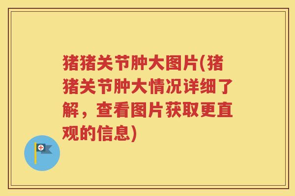 猪猪关节肿大图片(猪猪关节肿大情况详细了解,查看图片获取更直观的信息) 猪猪关节肿大图片(猪猪关节肿大情况详细了解,查看图片获取更直观的信息)