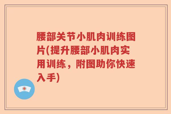 腰部关节小肌肉训练图片(提升腰部小肌肉实用训练,附图助你快速入手) 腰部关节小肌肉训练图片(提升腰部小肌肉实用训练,附图助你快速入手)
